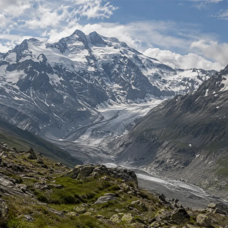 Grossglockner mountain in Austria