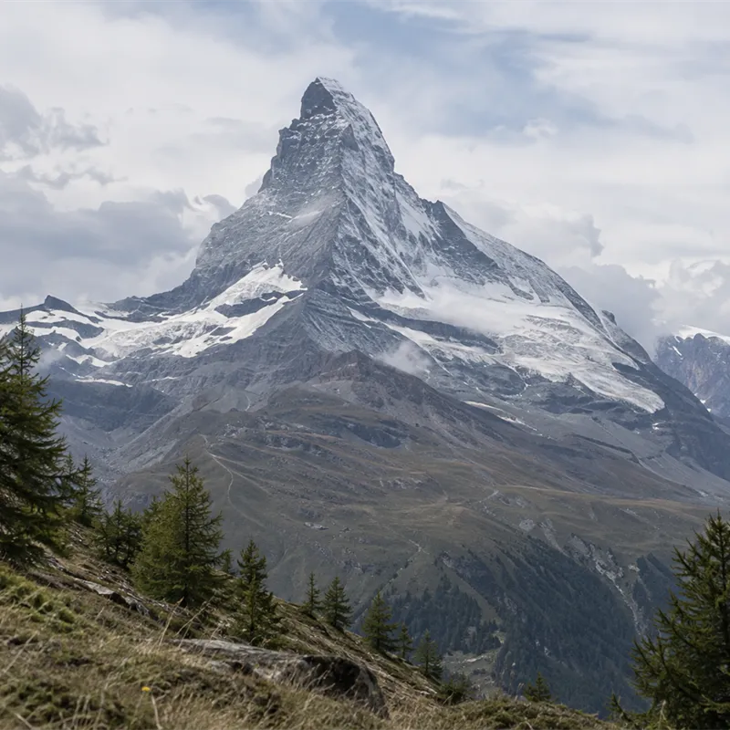 Mont Blanc in the European Alps