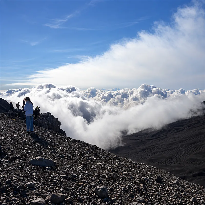 Mount Etna volcano in Sicily, Italy