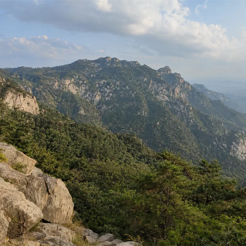 Mount Tai landscape in Shandong, China